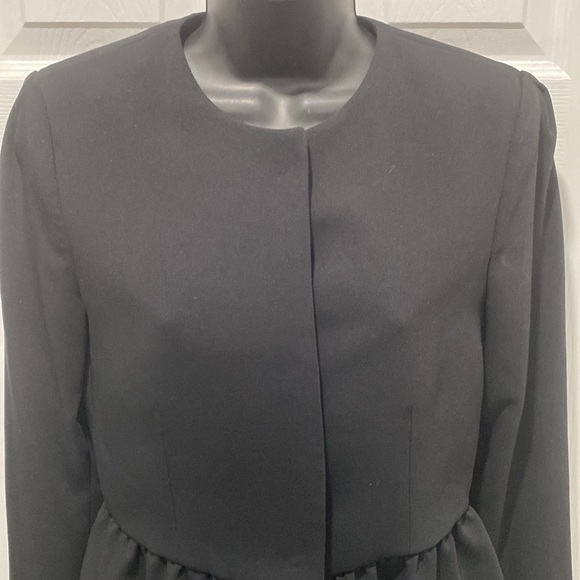 Mango Peplum Ruffle Bottom Jacket - Picture 2 of 9